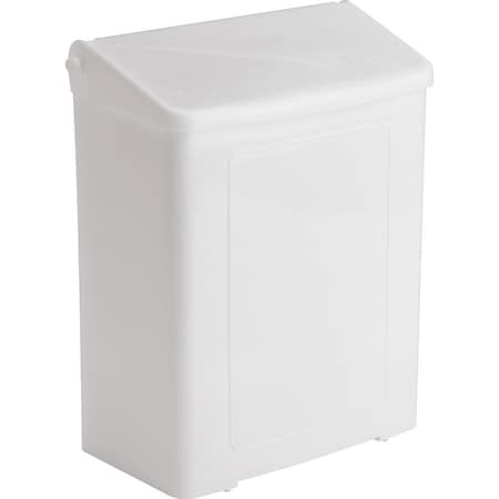 Safe-Use Receptacle, Plastic, 4-2/5x8-4/5x10-3/4, WE IMP1102